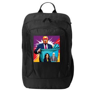 Trump Garbage Man J.D.Vance 2024 Donald Trump City Backpack