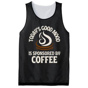 Today’s Good Mood Is Sponsored By Coffee Mesh Reversible Basketball Jersey Tank