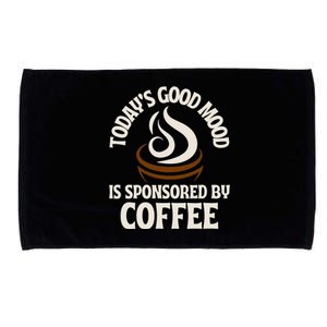 Today’s Good Mood Is Sponsored By Coffee Microfiber Hand Towel