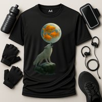 Three Goldfish Moon Cooling Performance Crew T-Shirt