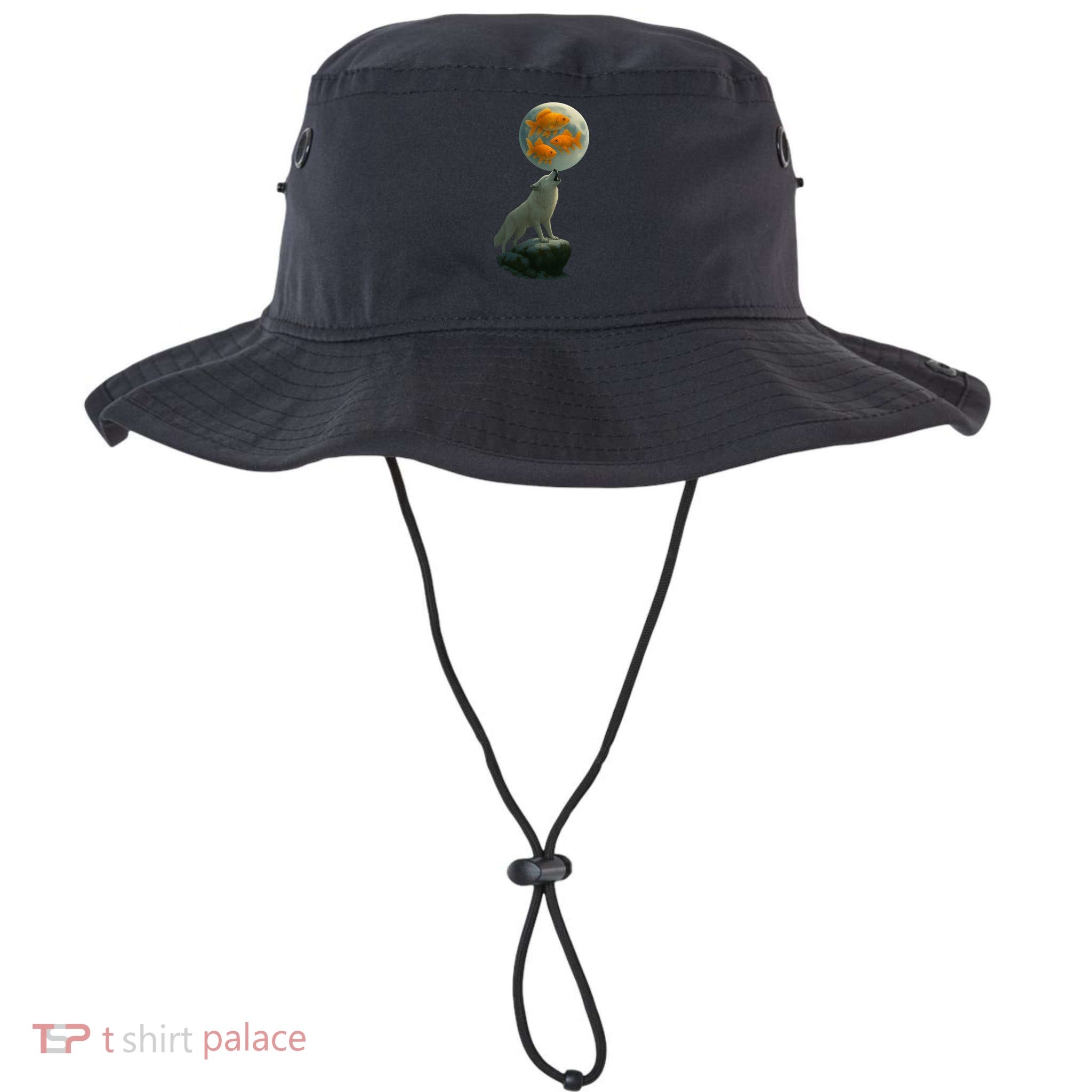 Three Goldfish Moon Bucket Hat