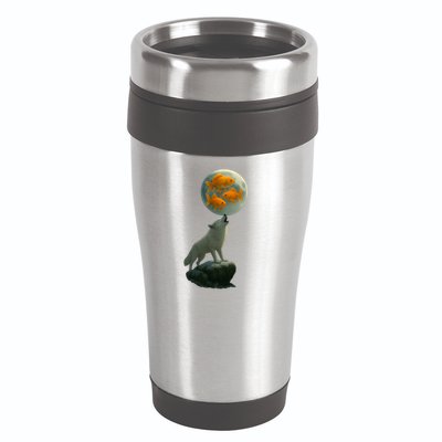 Three Goldfish Moon 16oz Travel Tumbler