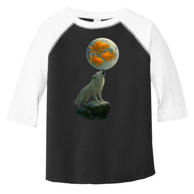 Three Goldfish Moon Toddler Fine Jersey T-Shirt