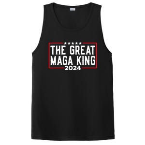 The Great Maga King 2024 Ultra Maga Republican For Gift PosiCharge Competitor Tank