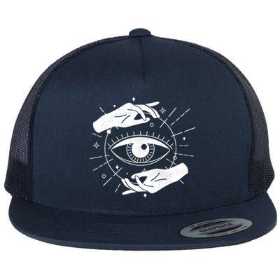 Thirdfunny Gifteye Meditation Third Eye Chakra Spiritual Gift Flat Bill Trucker Hat