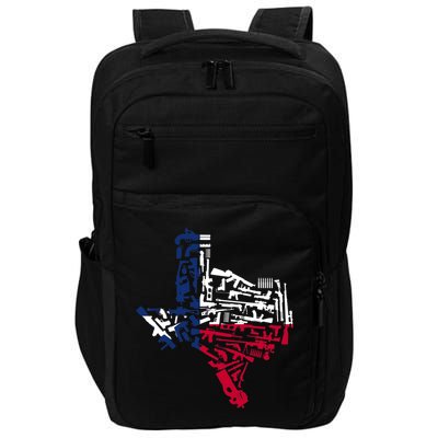 Texas gun map 2nd amendment Impact Tech Backpack
