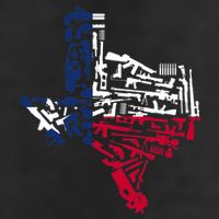 Texas gun map 2nd amendment 15oz Campfire Ceramic Mug