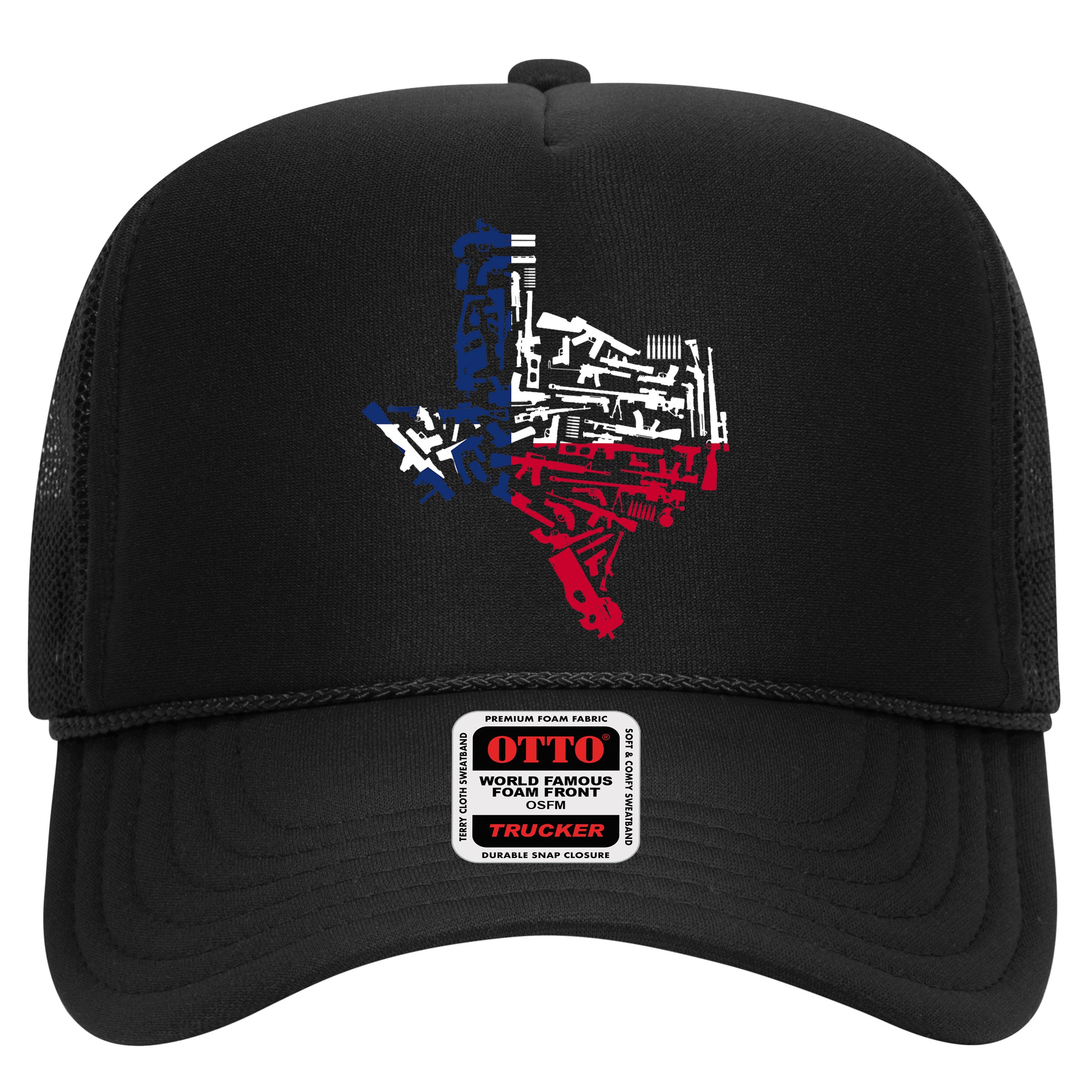 Texas gun map 2nd amendment Hat