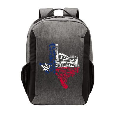 Texas gun map 2nd amendment Vector Backpack