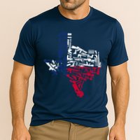 Texas gun map 2nd amendment Performance Shirt