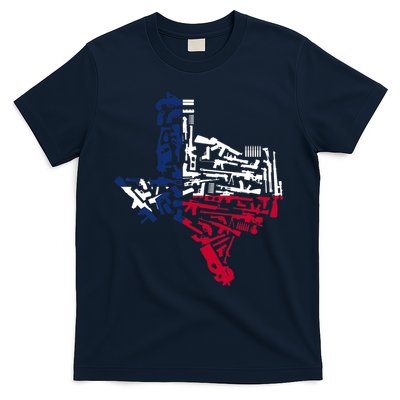 Texas gun map 2nd amendment T-Shirt