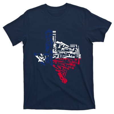 Texas gun map 2nd amendment T-Shirt