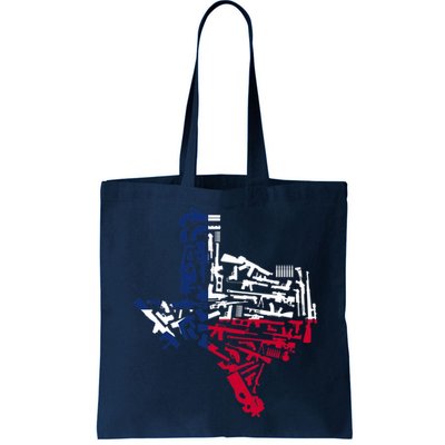 Texas gun map 2nd amendment Bag