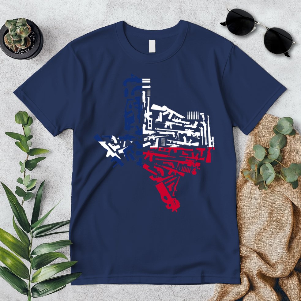 Texas gun map 2nd amendment Premium T-Shirt