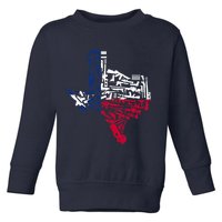 Texas gun map 2nd amendment Toddler Sweatshirt