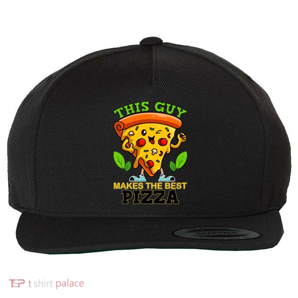 This Guy Makes The Best Pizza Wool Snapback Cap