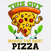 This Guy Makes The Best Pizza Garment-Dyed Sweatshirt