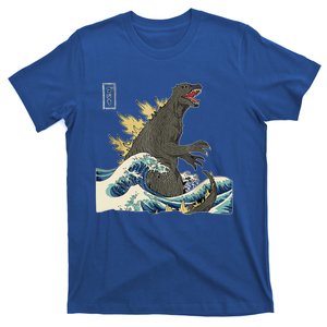 THE GREAT MONSTER OFF KANAGAWA TeamGodzilla Wave Poster T-Shirt