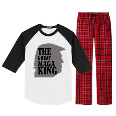 The Great Maga King Donald Trump Raglan Sleeve Pajama Set