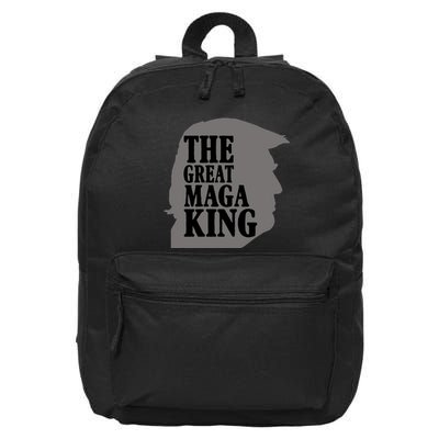 The Great Maga King Donald Trump 16 in Basic Backpack