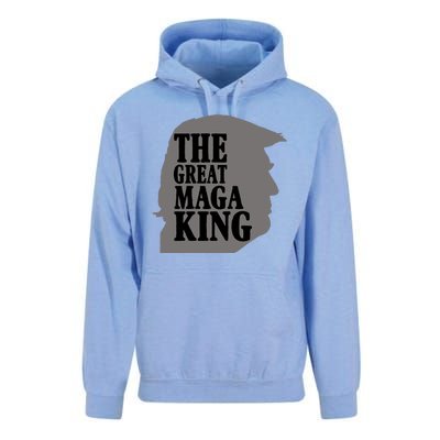 The Great Maga King Donald Trump Unisex Surf Hoodie