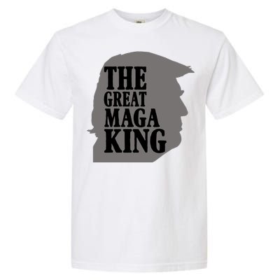 The Great Maga King Donald Trump Garment-Dyed Heavyweight T-Shirt