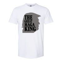 The Great Maga King Donald Trump Softstyle CVC T-Shirt