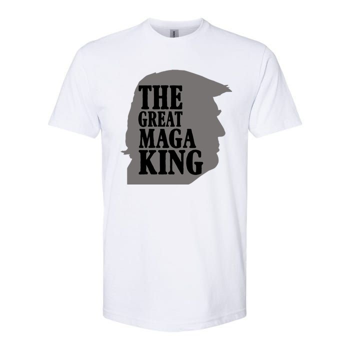 The Great Maga King Donald Trump Softstyle CVC T-Shirt