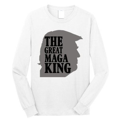 The Great Maga King Donald Trump Long Sleeve Shirt