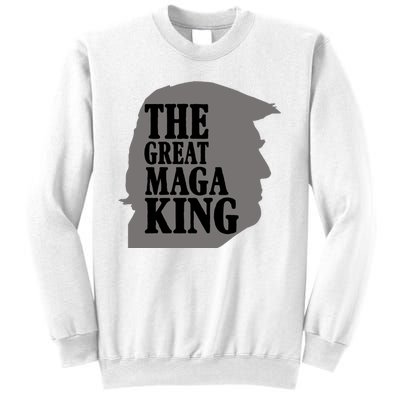 The Great Maga King Donald Trump Sweatshirt