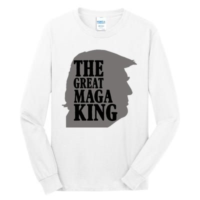 The Great Maga King Donald Trump Tall Long Sleeve T-Shirt