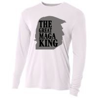 The Great Maga King Donald Trump Cooling Performance Long Sleeve Crew