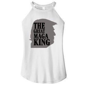 The Great Maga King Donald Trump Women's Perfect Tri Rocker Tank