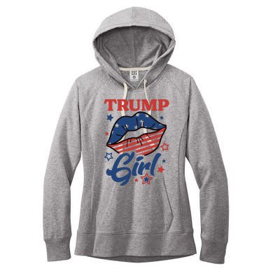 Trump Girl MAGA Women's Fleece Hoodie