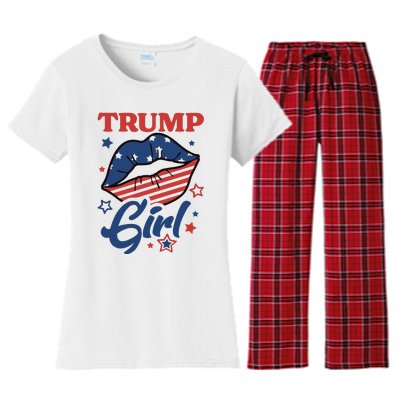 Trump Girl MAGA Women's Flannel Pajama Set