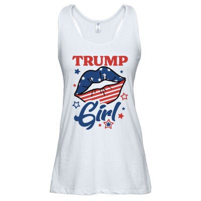 Trump Girl MAGA Ladies Essential Flowy Tank