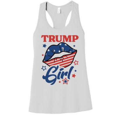 Trump Girl MAGA Women's Racerback Tank