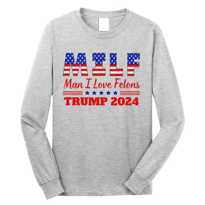 Trump Girl Milf 2024 Tank Top Long Sleeve Shirt