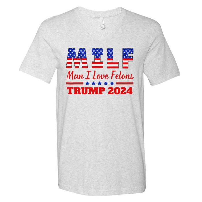 Trump Girl Milf 2024 Tank Top V-Neck T-Shirt