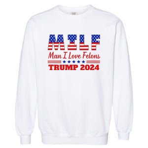 Trump Girl Milf 2024 Tank Top Garment-Dyed Sweatshirt