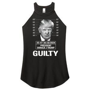 TrumpS Guilty Mugshot Women's Perfect Tri Rocker Tank