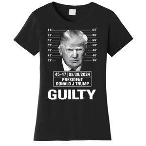 TrumpS Guilty Mugshot Women's T-Shirt