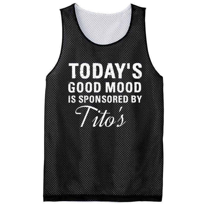 Todays Good Mood Is Sponsored By T.I.T.O.S Mesh Reversible Basketball Jersey Tank