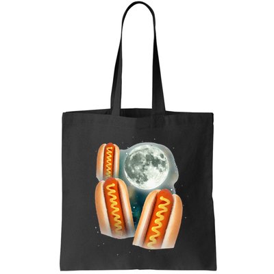 Three Glizzy Moon Funny 3 Howling Hotdogs Cursed Bag