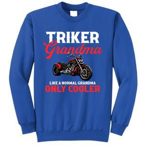 Triker Grandma Motorcycle Trike Gift Tall Sweatshirt