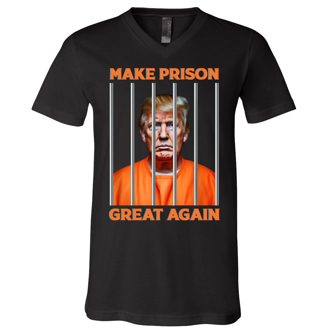 Trump Guilty Make Prison Great Again Donald Trump V-Neck T-Shirt