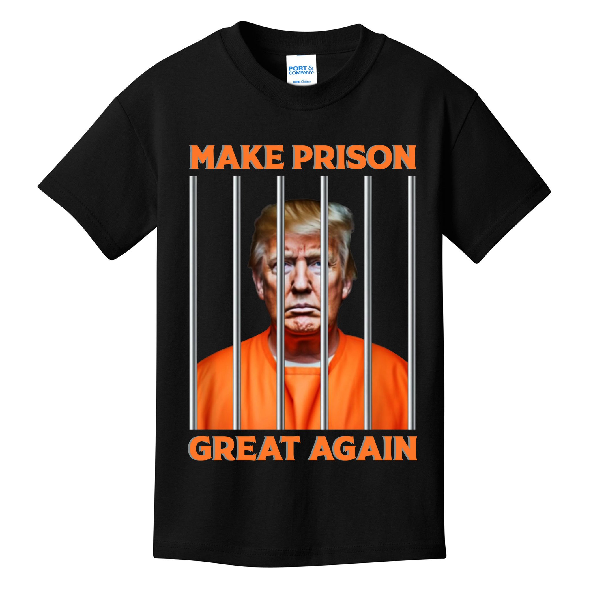 Trump Guilty Make Prison Great Again Donald Trump Kids T-Shirt