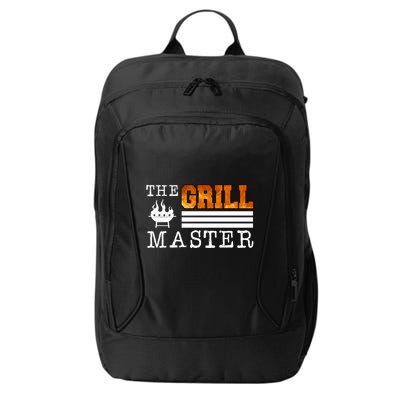 The Grill Master Bbq Barbecue Grillfather Grilling Sausage Gift City Backpack