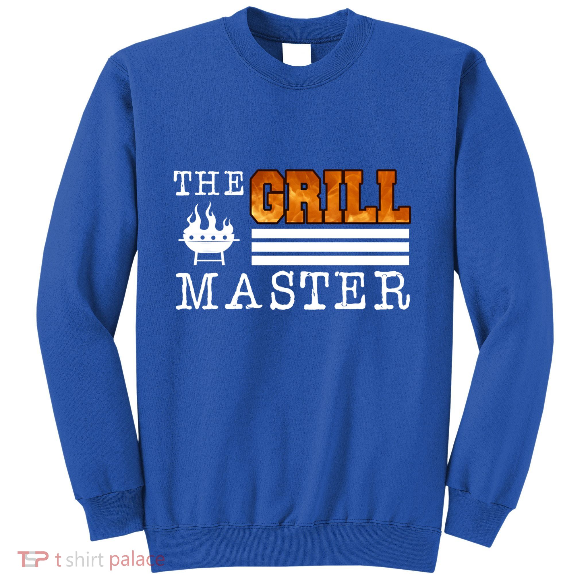 The Grill Master Bbq Barbecue Grillfather Grilling Sausage Gift Sweatshirt