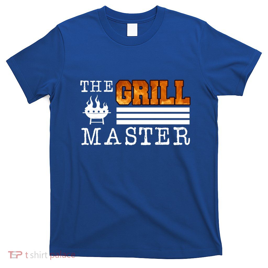 The Grill Master Bbq Barbecue Grillfather Grilling Sausage Gift T-Shirt
